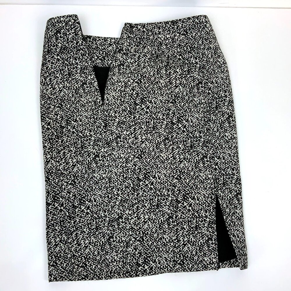 White House Black Market Tweed Pencil Career Office Skirt Size 8 - Picture 12 of 16